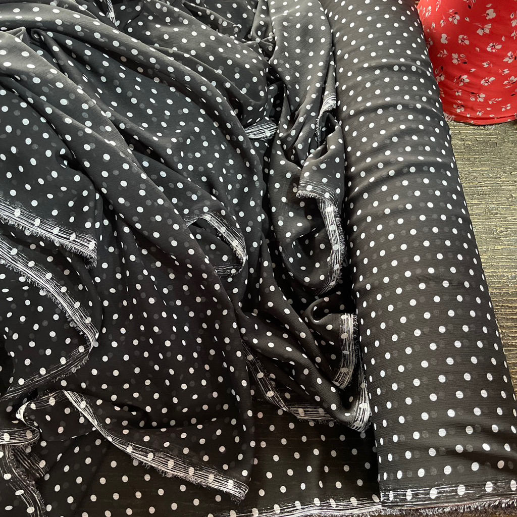 kain sifon yoryu - Kain Sifon polkadot