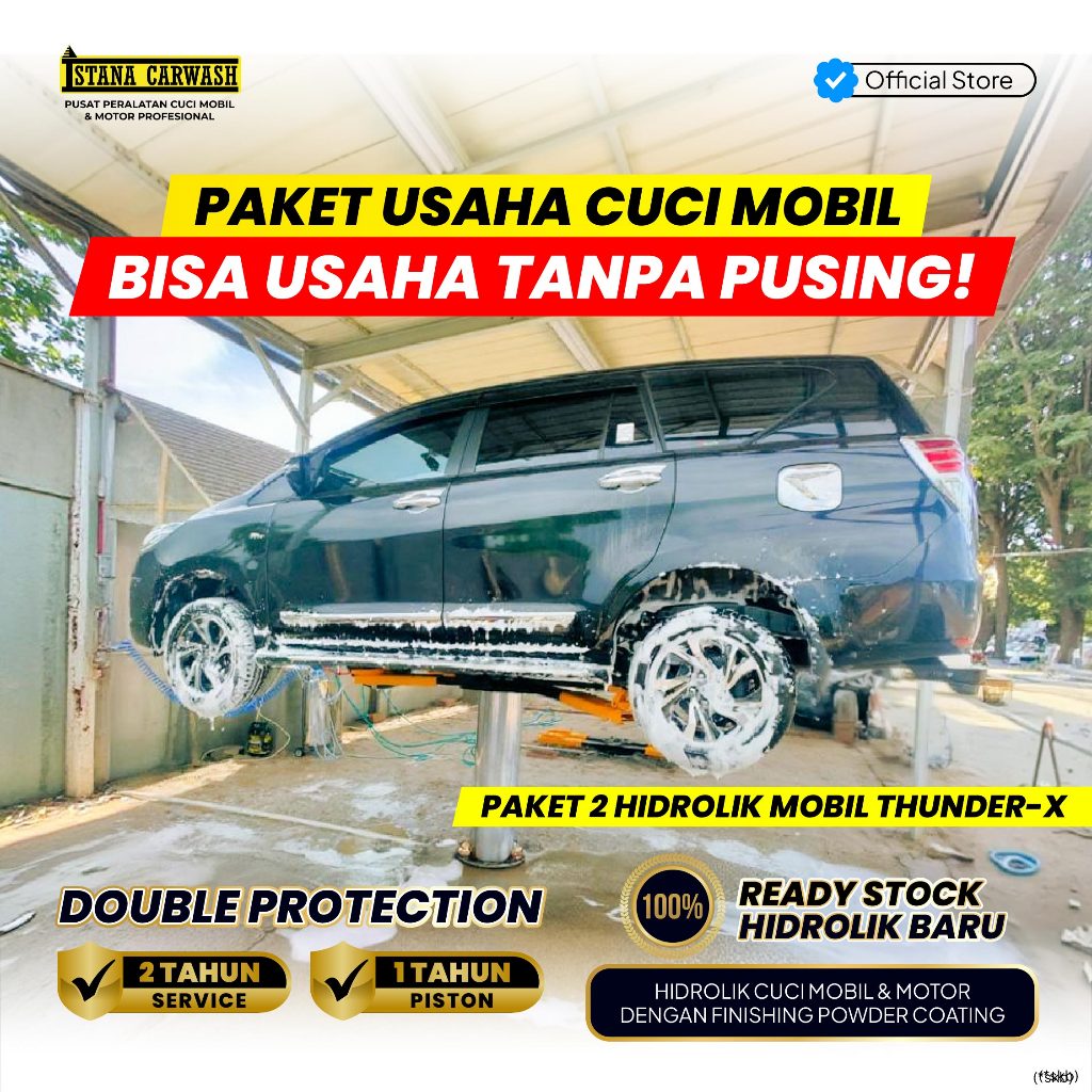 Paket Alat Usaha Cucian Mobil “2 HIDROLIK” MBX-201 IKAME