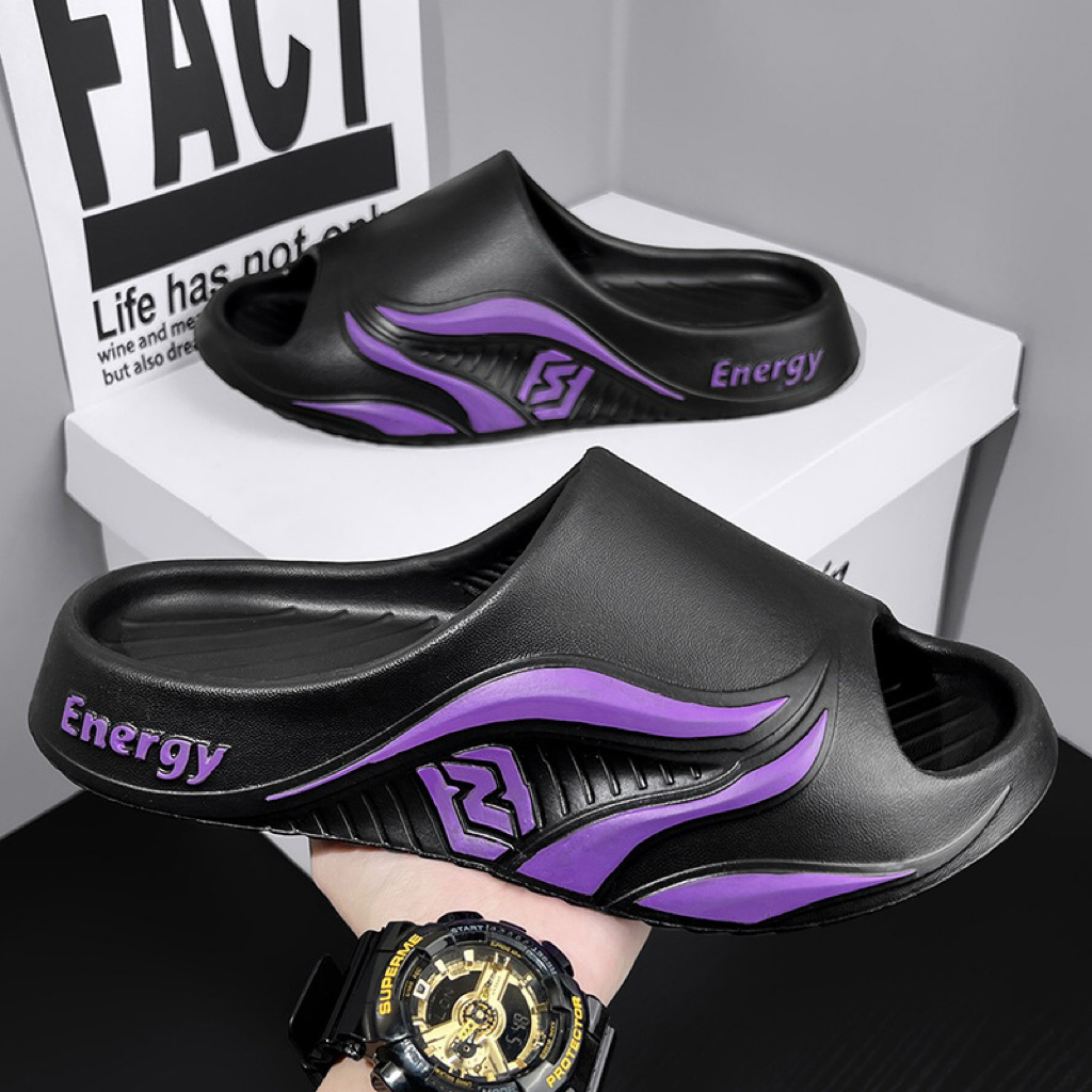 SENYUMBELATI-sandal EVA slide Slide PREMIUM EVA KAWS X FASHION Korea Sendal pria dan wanita Empuk An