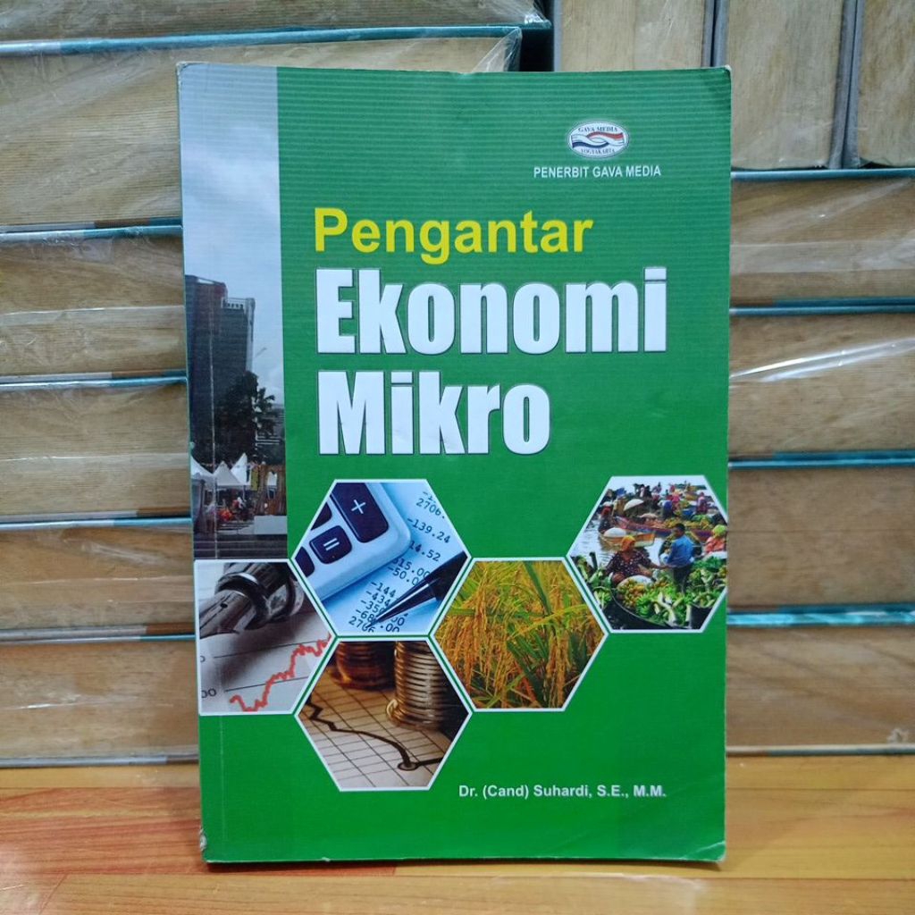 BUKU ORIGINAL BEKAS PENGANTAR EKONOMI MIKRO - DR. (CAND) SUHARDI (H1)