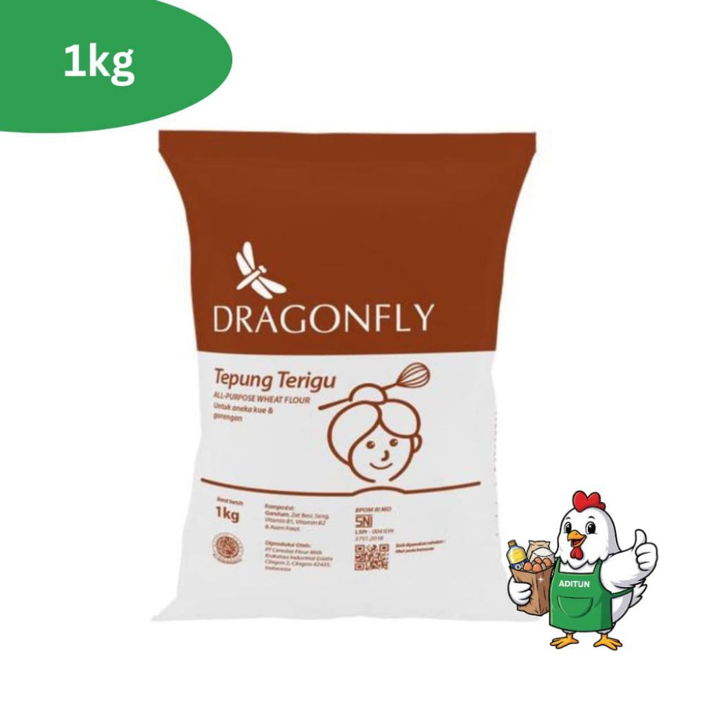 

Tepung Dragon fly 1 kg
