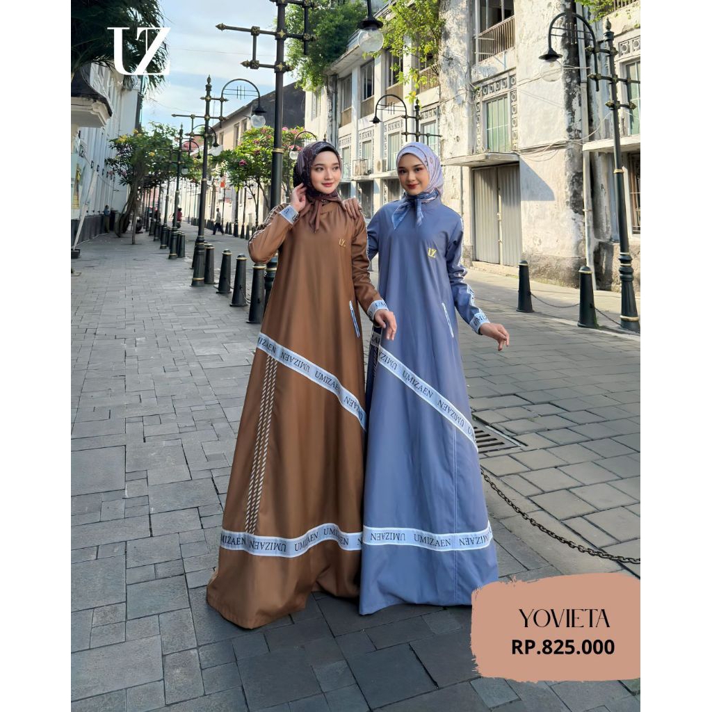 UMIZAEN || YOUVIETA DRESS || Daily Dress-Gamis Simple-Gamis Elegant-dress simple premium-katun premi