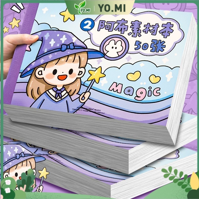 

Buku Stiker Kreatif Aesthetic Buat Jurnal Koleksi Stiker