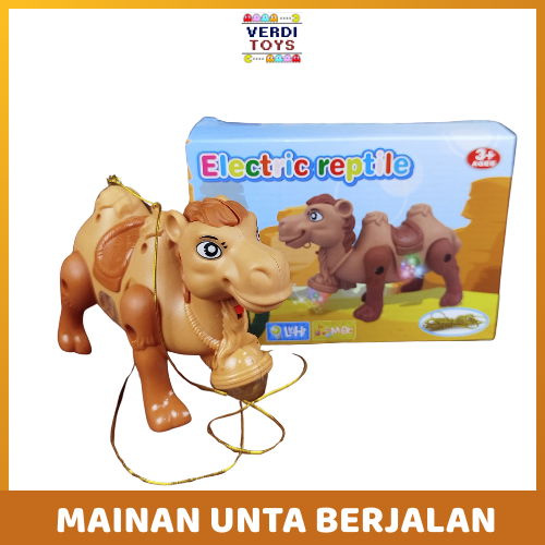 [COD]Mainan Unta Lampu Mainan Unta Naik Haji Suara Dan Lampu Mainan Anak Unta Edukasi Edukatif - SGS
