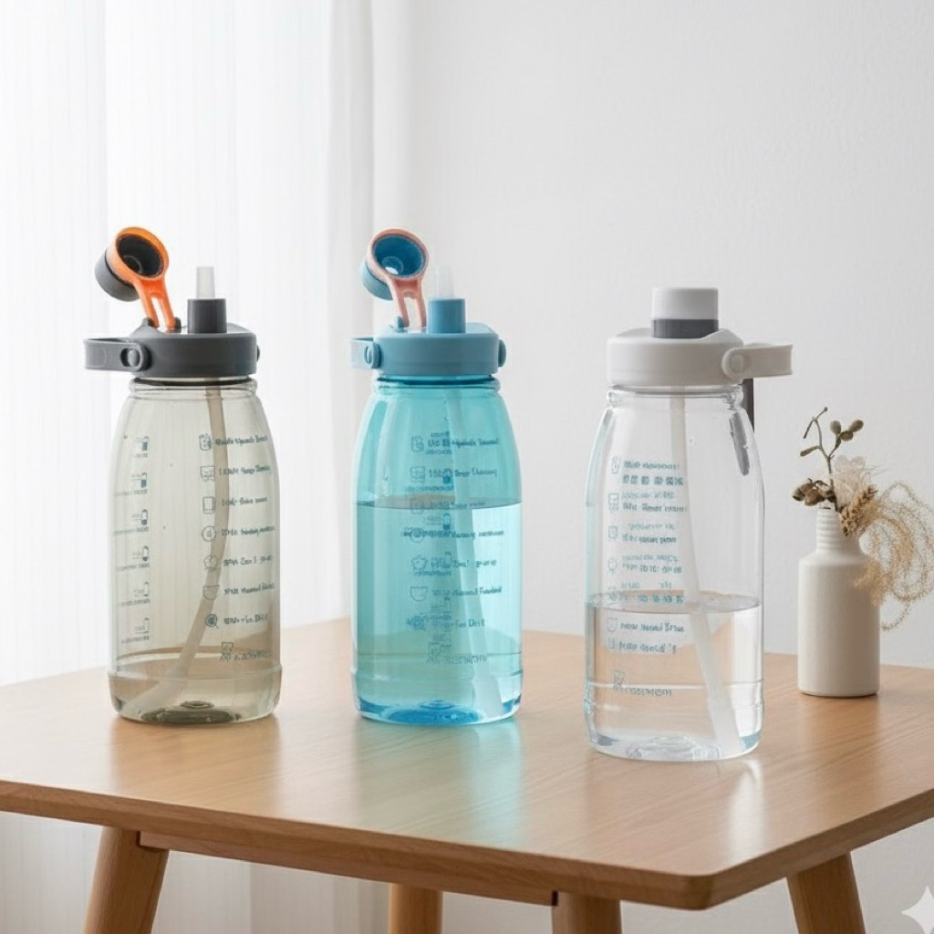 Botol Air Minum Sport 2 Liter / Boto Vitality Toughness BPA Free (gojo)