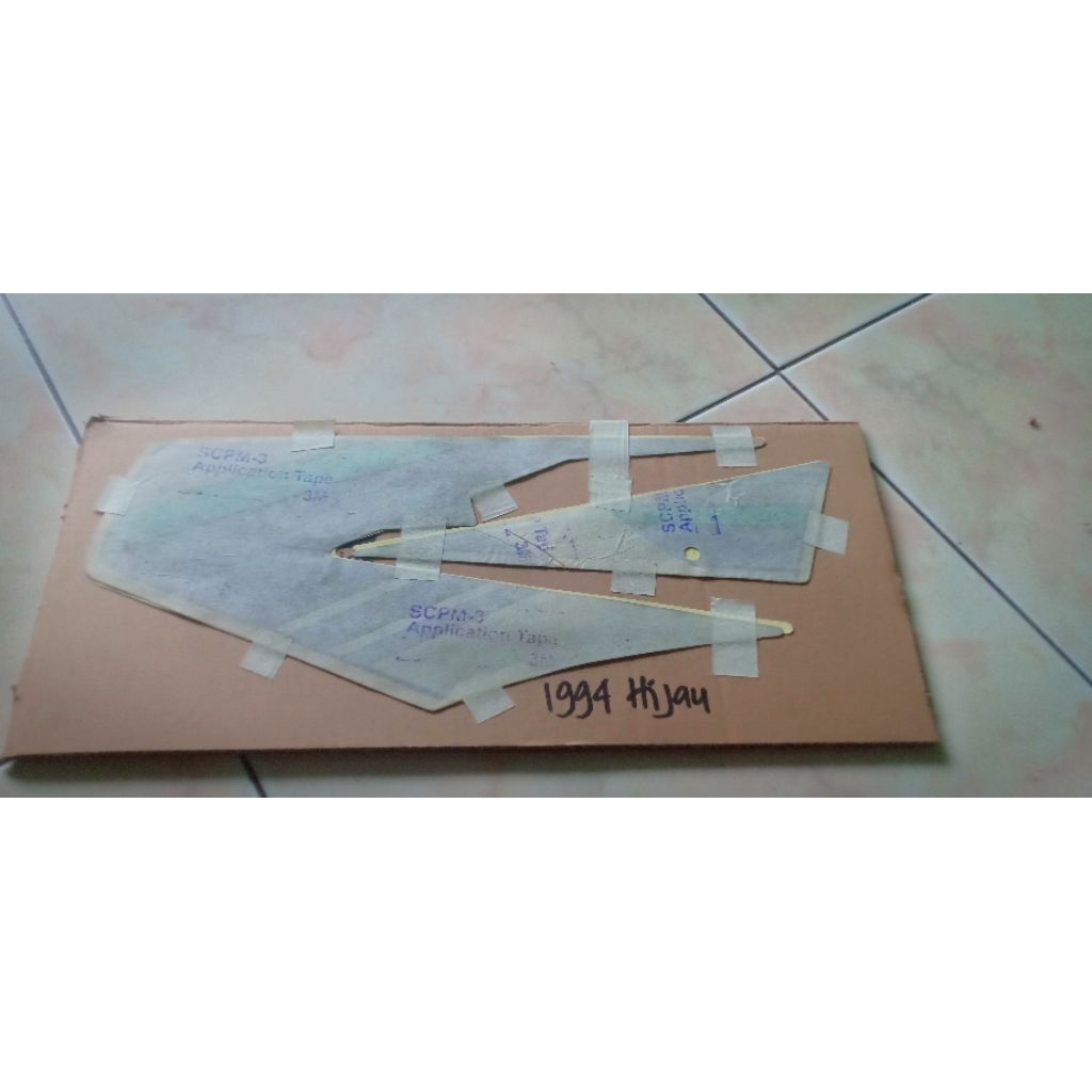 Striping RX king cobra 1994 hitam hijau