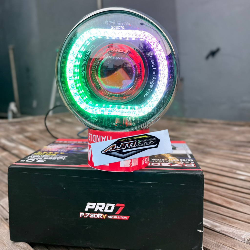 BATOK CB 125 SAKATECH BILED PRO7 P730RV P750RV P770SV P770RV SHROUD ACRILIC 5 DIMENSI MATRIX WRGB