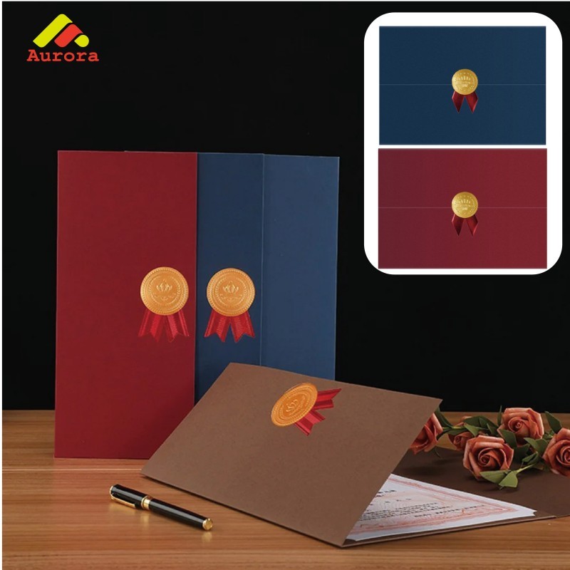 Map Ijazah A4 Cover Sertifikat Holder untuk Dokumen Pendidikan dan Penghargaan