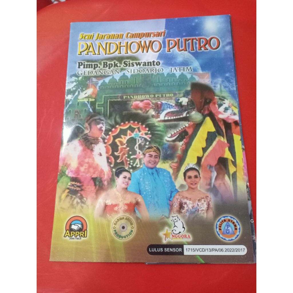 VCD JARANAN PANDHOWO PUTRO