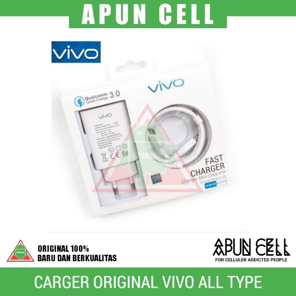 Casan Original Charger Vivo Usb Micro/Usb Type C