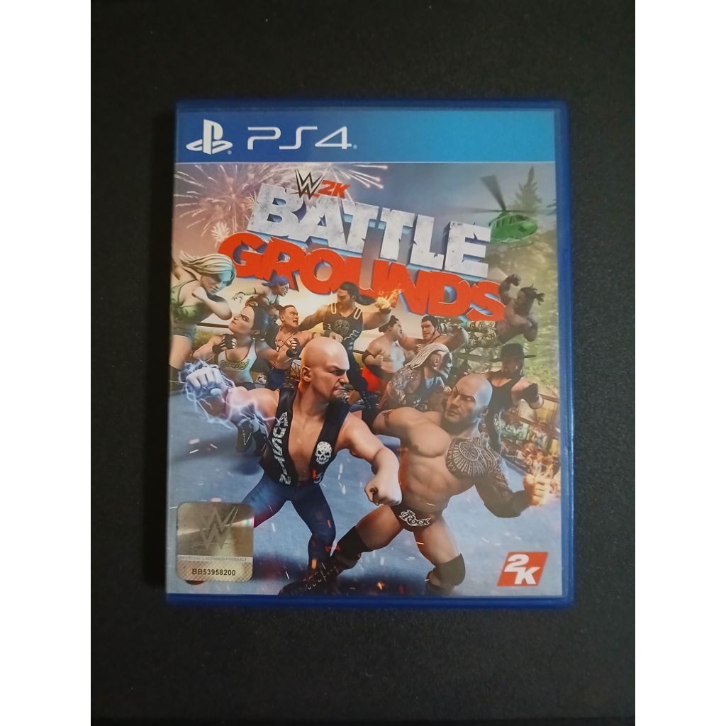 BD PS4 WWE 2K Battle Grounds Reg 3 Kaset PS 4 wwe2k ww2k w2k w 2k w2k battlegrounds game games
