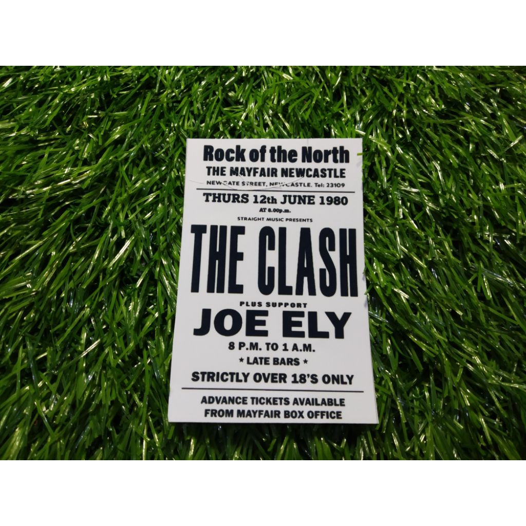 stiker vinyl the clash