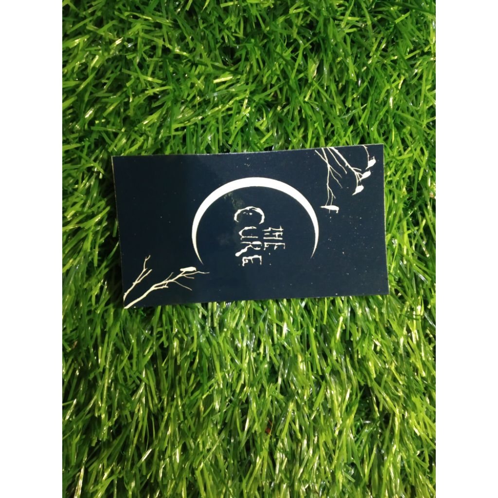 

stiker vinyl the cure