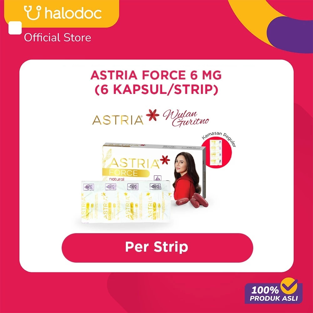 Astria Force 6 mg 6 Kapsul