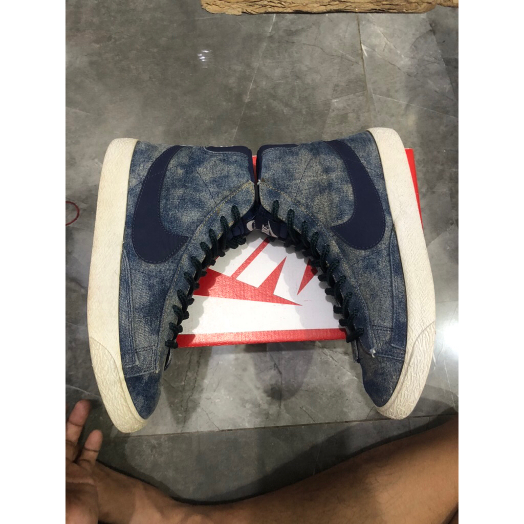 nike blazer denim