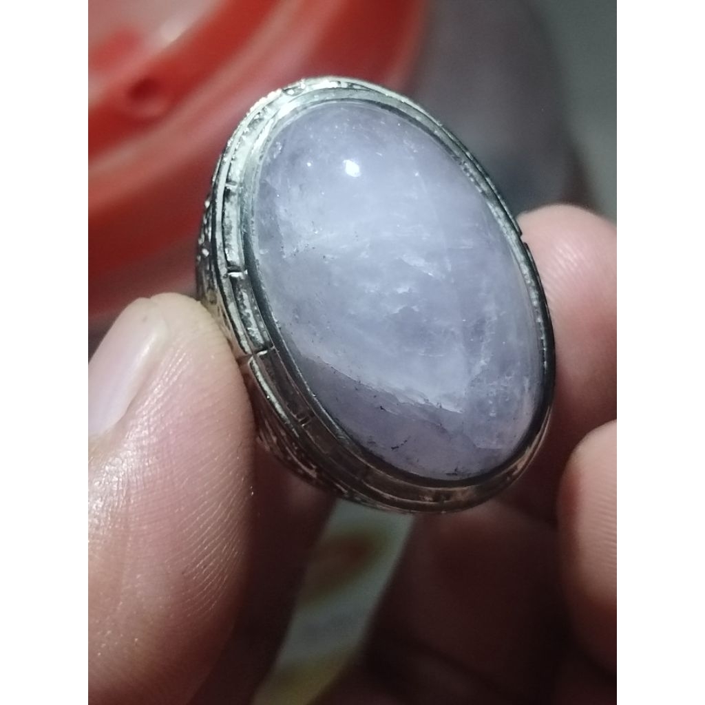 batu cincin kecubung es