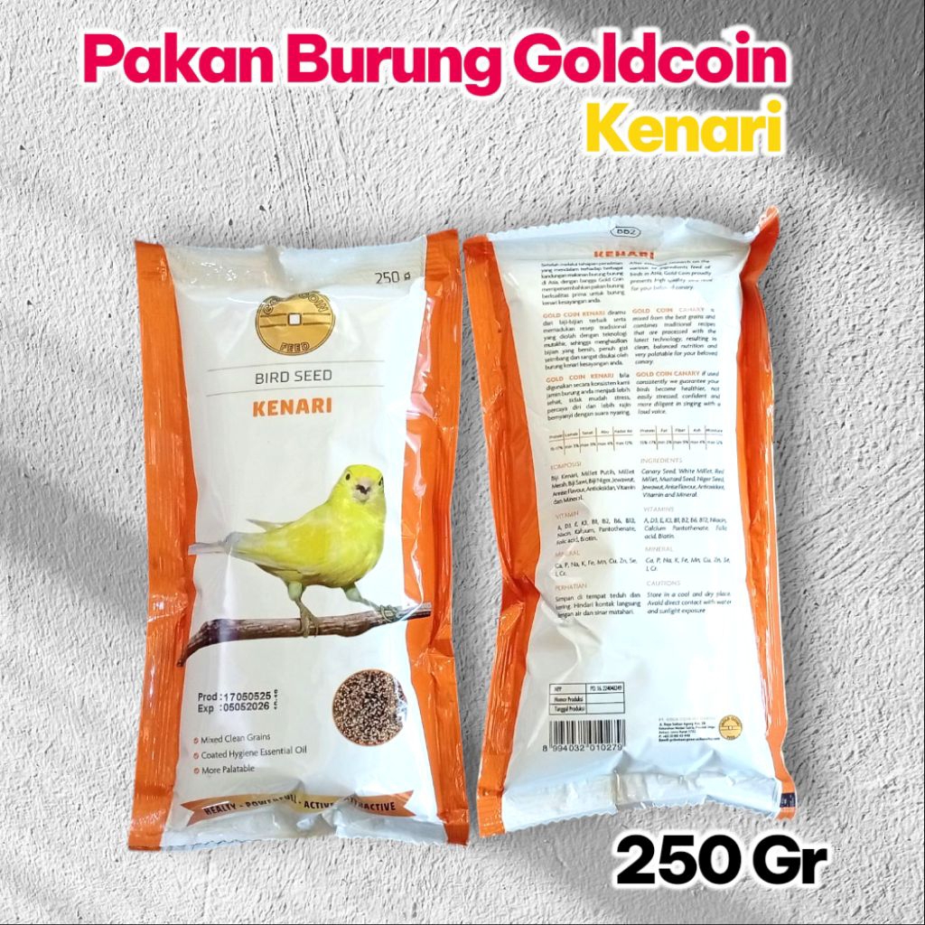 GOLD COIN KENARI GOLD COIN KENARI 250 GR BIJIAN KENARI