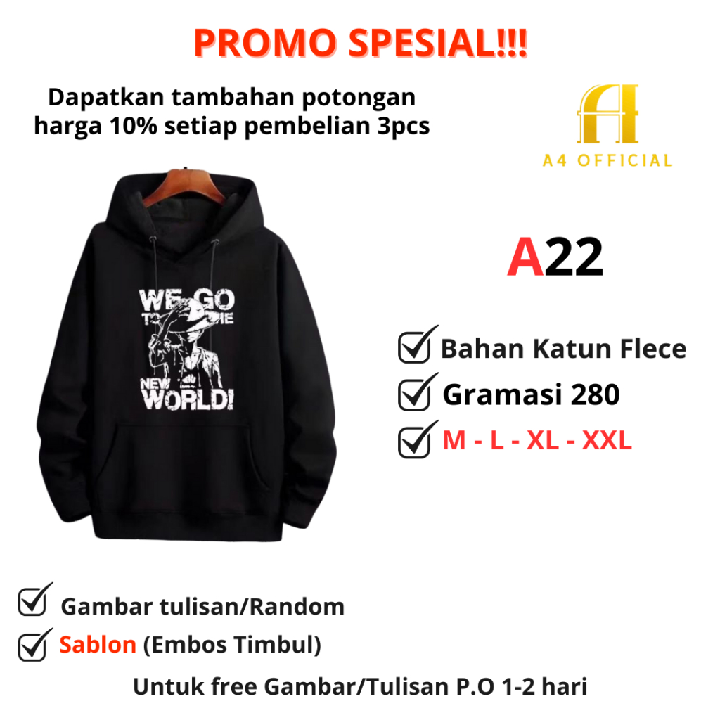 Jacket Zipper Hoodie Anime One piece Trafalgar Law Sweater Hoodie Anime One piece - SIZE : M, L, XL,