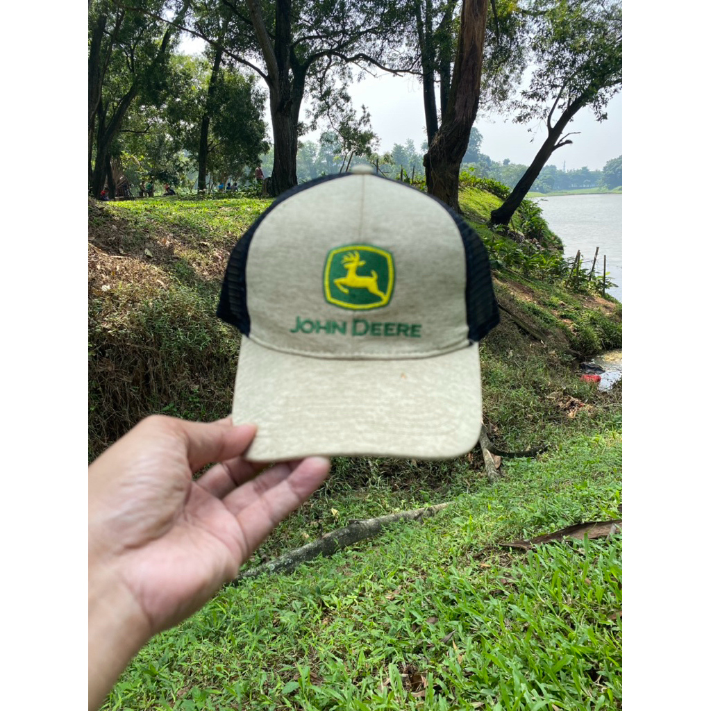 Topi Trucker Jhon Deere