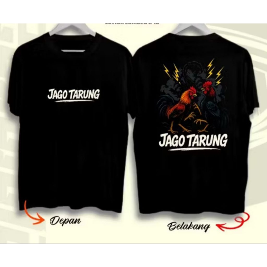 Kaos Ayam Jago Tarung | Single Fighter