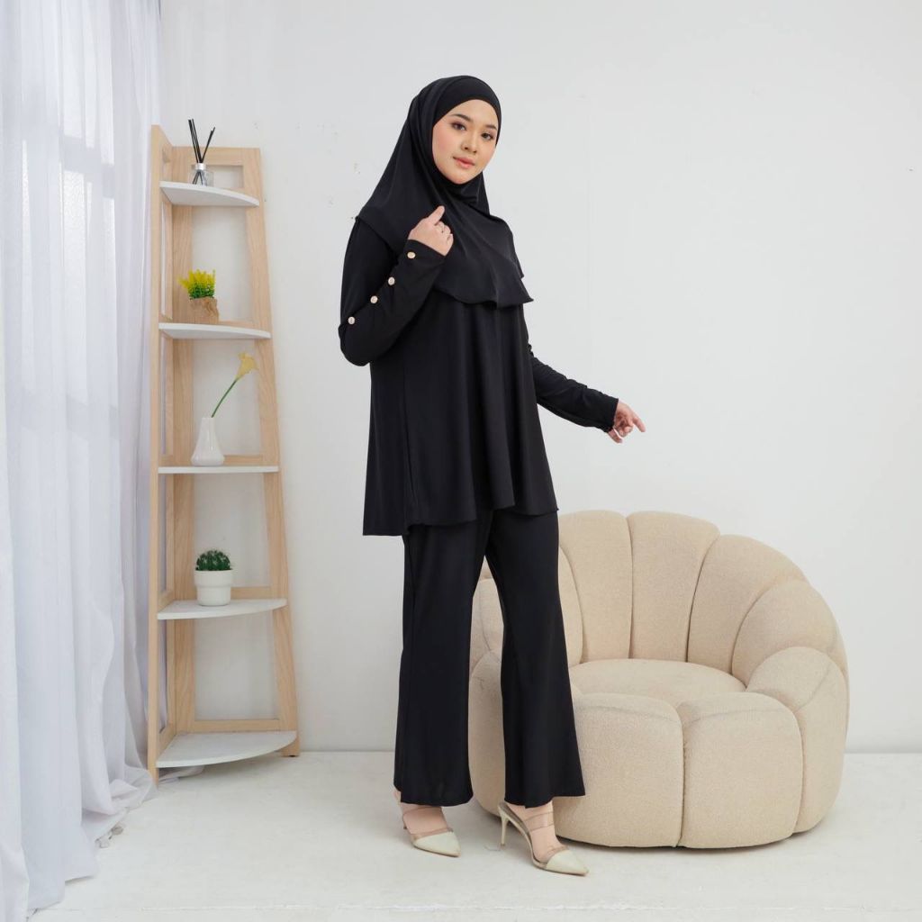 Setelan Daily Jersey Premium Model Baru Terkeren Jumbo Fasha Set 3in1Model Terbaru Termurah/ Set Jer