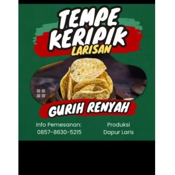 

Keripik tempe sagu