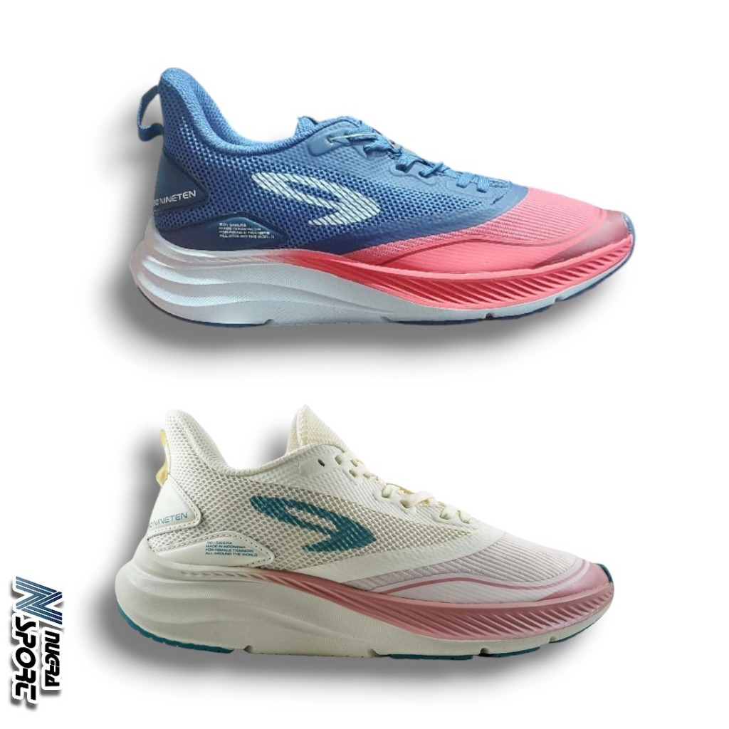 910 Nineten Sakura Sepatu Lari Women
