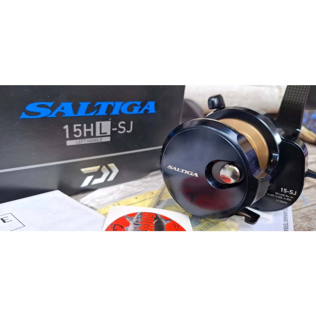 SECOND OVERHEAD REEL DAIWA 22 SALTIGA 15HL-SJ