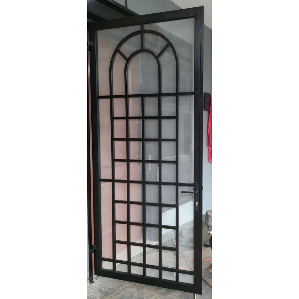 pintu besi kawat nyamuk-untuk pintu utama