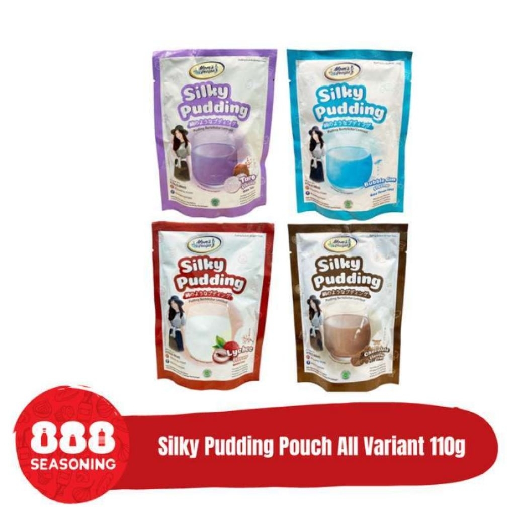

SILKY PUDDING POUCH COKELAT | TARO | PERMEN KARET | LECI NETTO 110 GR
