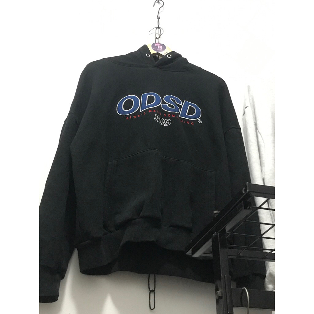 hoodie odsd hitam
