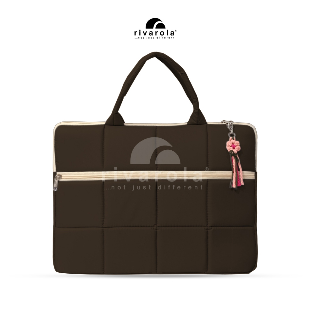 promo terbaru promo terbaru tas laptop puffy tas pelindung laptop pria wanita 14 - 15 inch