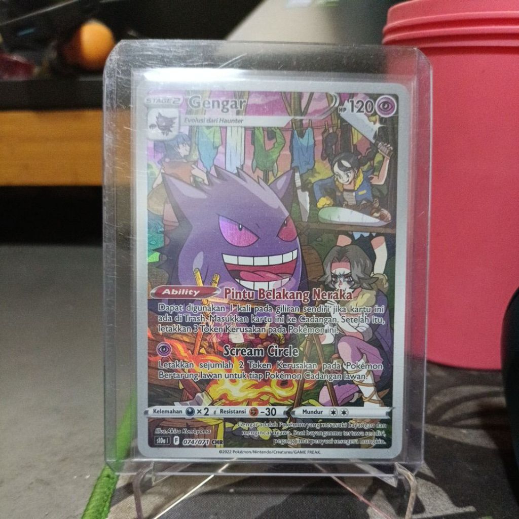Gengar CHR Kartu Pokemon TCG Indonesia