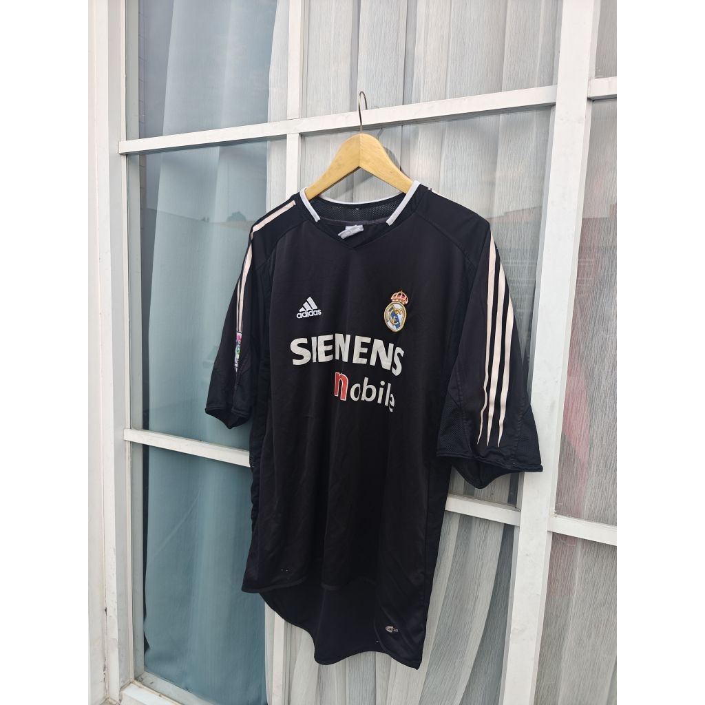 Jersey original real madrid 2004/05 away size XL nns 9 ronaldo nazario