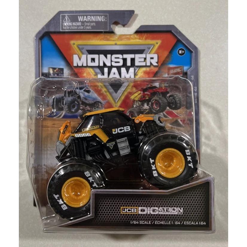 Monster Jam Diecast Series 41 JCB DigAtron Monster Truck Spin Master