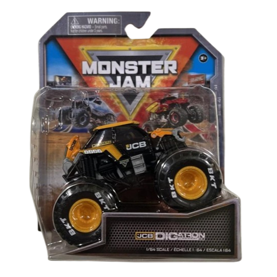 Spin Master Monster Jam Series 41 JCB DigAtron Monster Truck