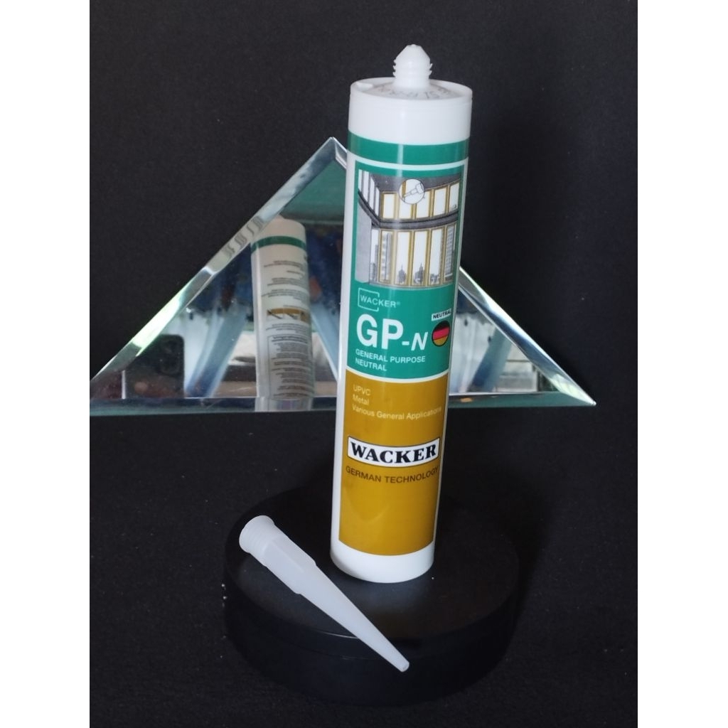 Lem Silent netral khusus kaca cermin bevel