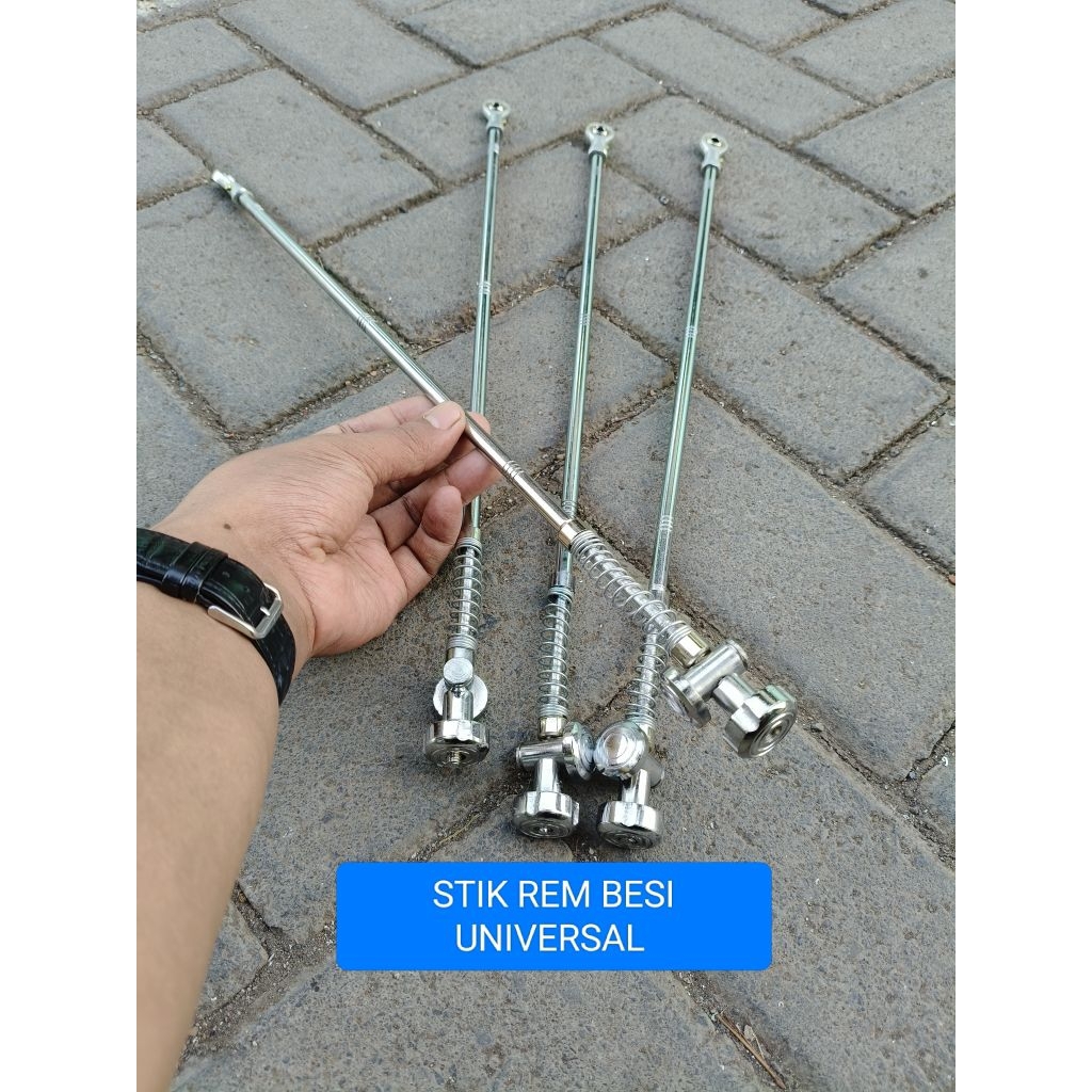 STIKREM FULL BESJ HANDMADE PNP CB (STIK REM SAJA )TUAS STIK REM  BELAKANG SPNP CB GL100 MP GRAND