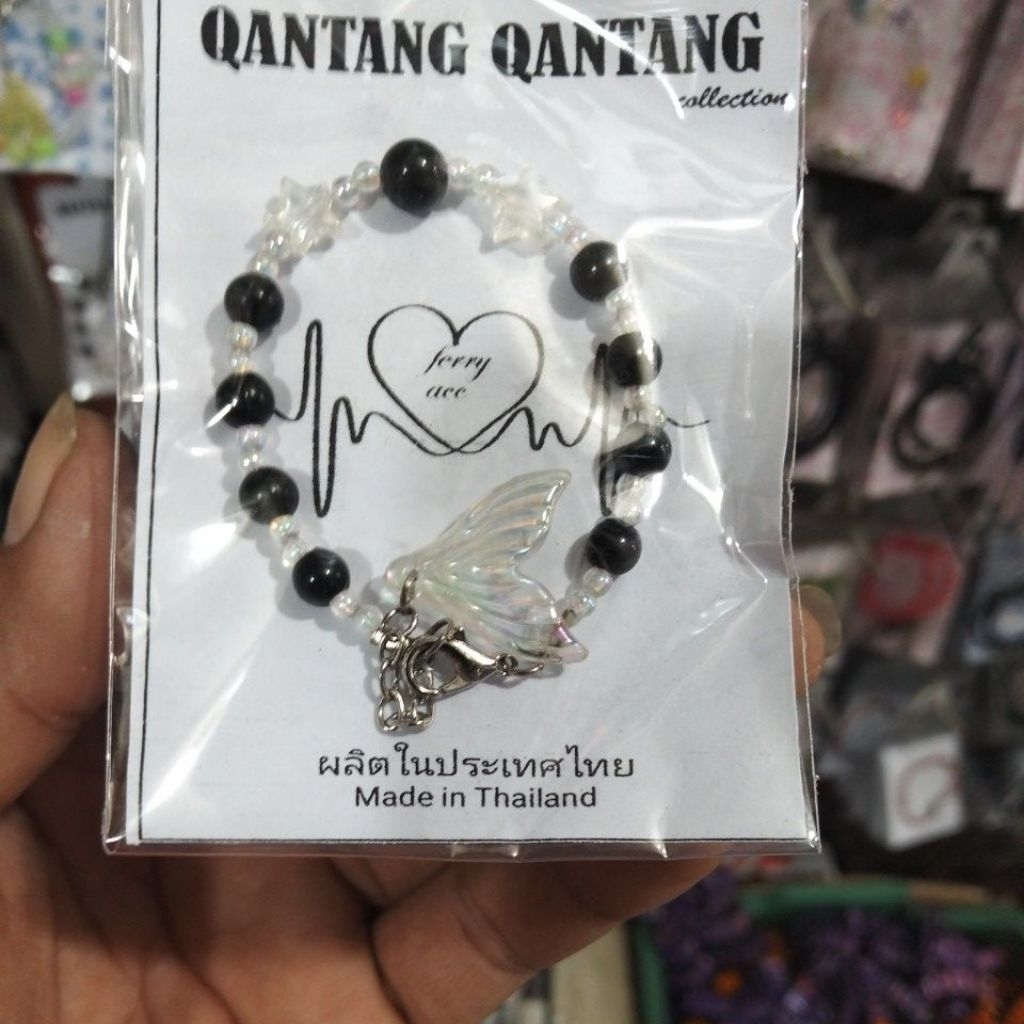 harga untuk 1 lusin (12pc)Grosir Gelang mote Ekor Duyung Gelang Anak&Dewasa