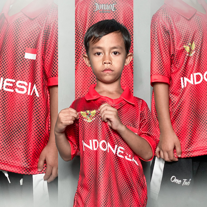 Jersey Anak 1–12 Tahun | Baju Jersey Timnas indonesia 2025 Home/away Merah/Pria/Wanita Terlaris