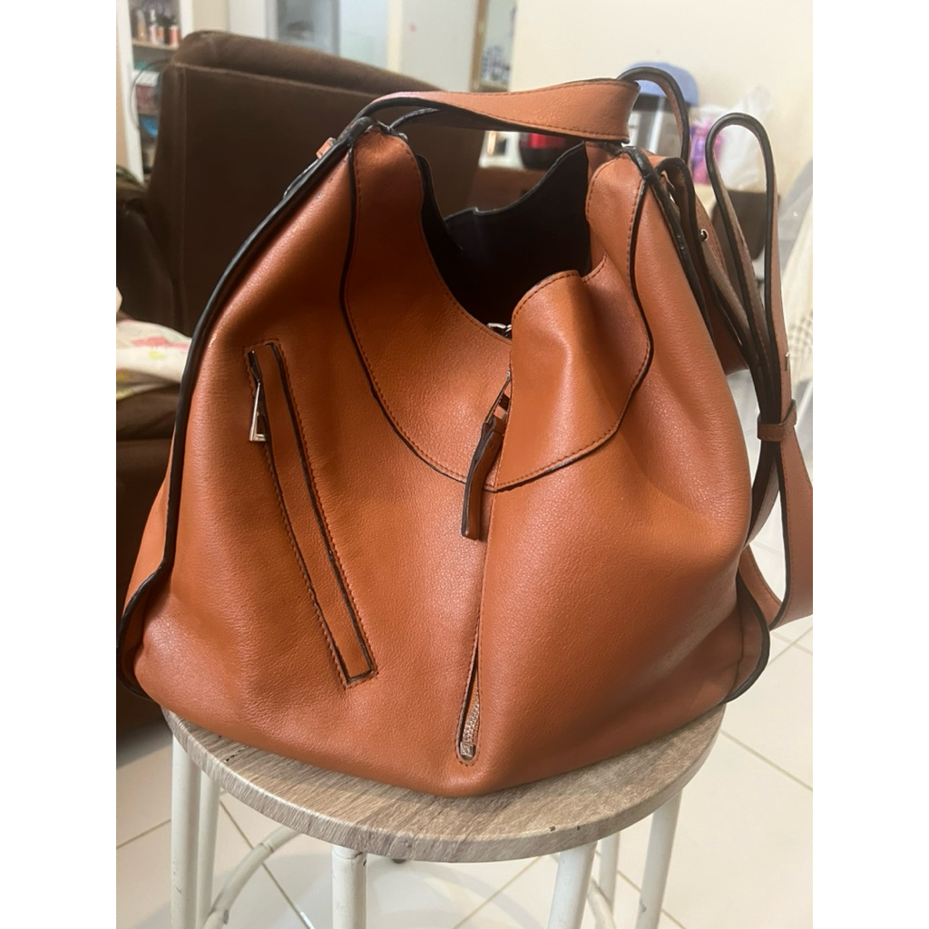 loewe hammock leather bag