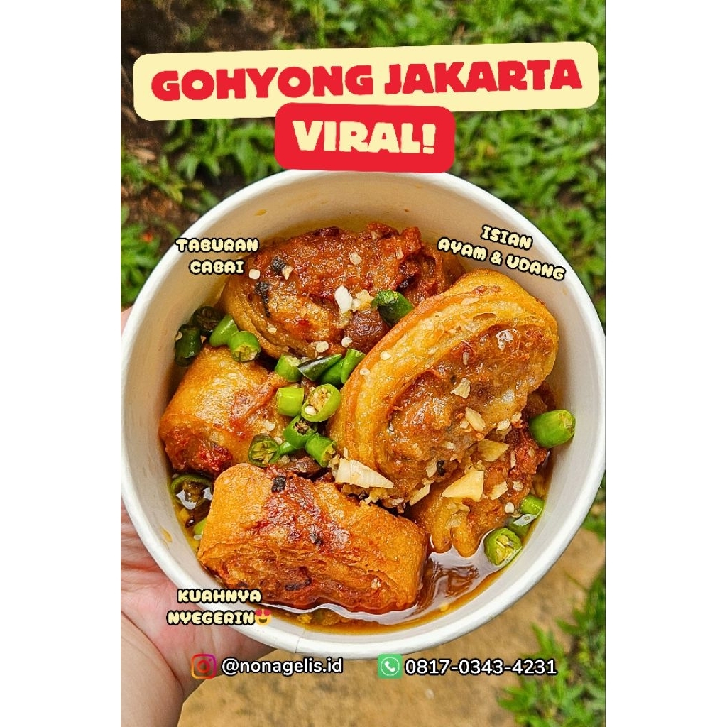 Gohyong / Ngohiong Jakarta Halal Ayam Udang