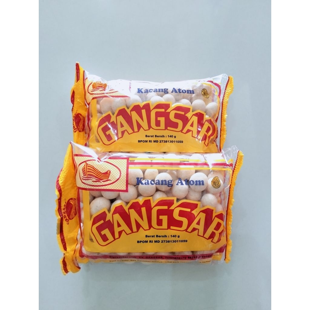 GANGSAR KACANG ATOM 140gr