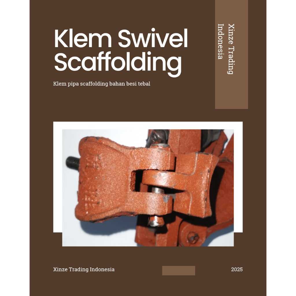 Klem Pipa Scaffolding/ Klem Swivel Scaffolding Bahan Besi Tebal Xinze Scaffolding