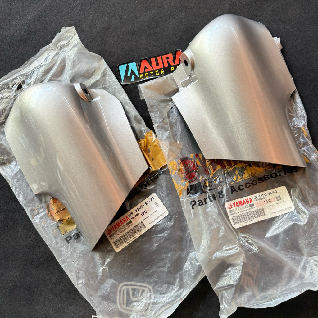 Tutup Cover Shock Depan Yamaha Jupiter Z 2003 2004 2005 Jupiter Z CW 2005 Jupiter Z Burhan Silver Or