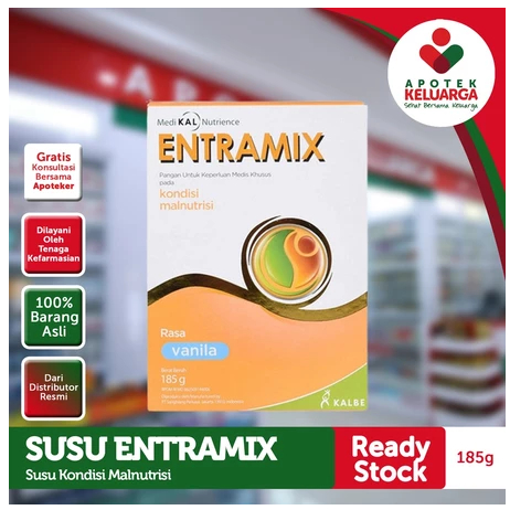 SUSU ENTRAMIX 185 gr #SUSU NUTRISI #SUSU UNTUK ORANG TIDAK MAU MAKAN