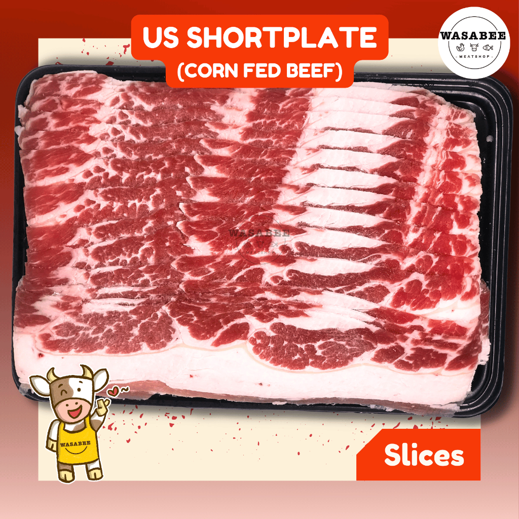 Slice U.S Beef Shortplate / Daging Yoshinoya / Beef Bowl / Swift US