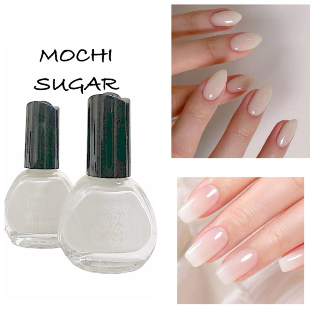 KUTEK JELLY PRETTY PUTIH TEMBOK  Nail NON Gel Polish Translucent Jelly Nude NON Gel Nail Polish TRAN