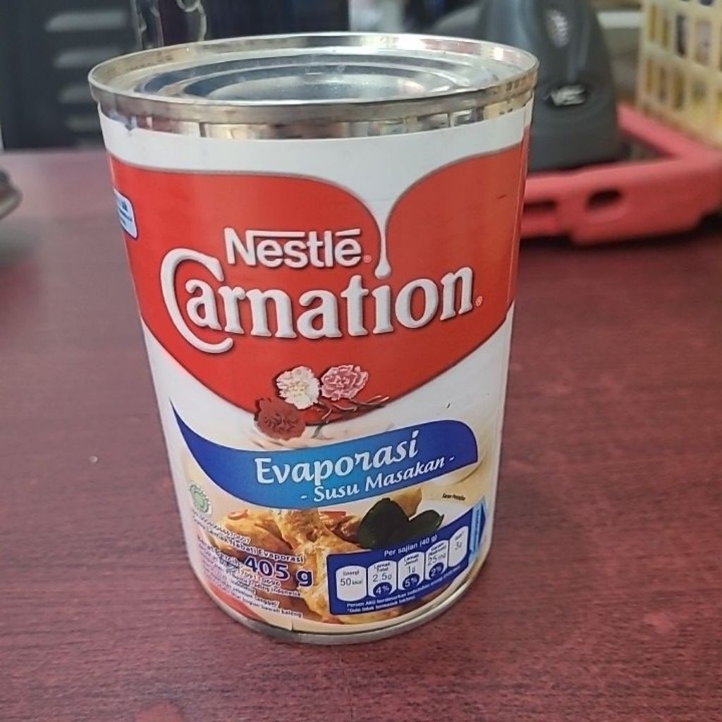 carnation susu evaporasi