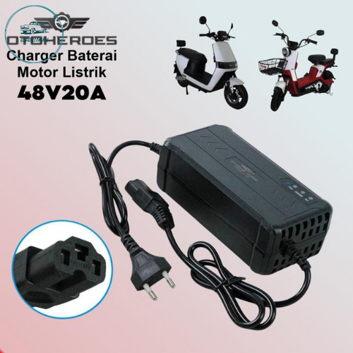 Charger Accu Sepeda Listrik 48v 20ah Selis United Uwinfly Pacific / Charger Sepeda Listrik